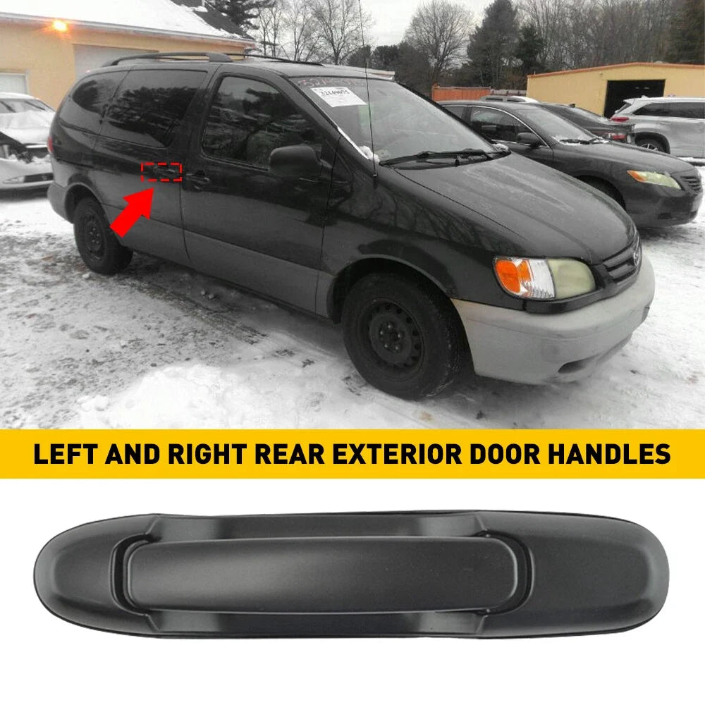 Door Outer Sliding Handle Set of 2 for Toyota Sienna (35855)
