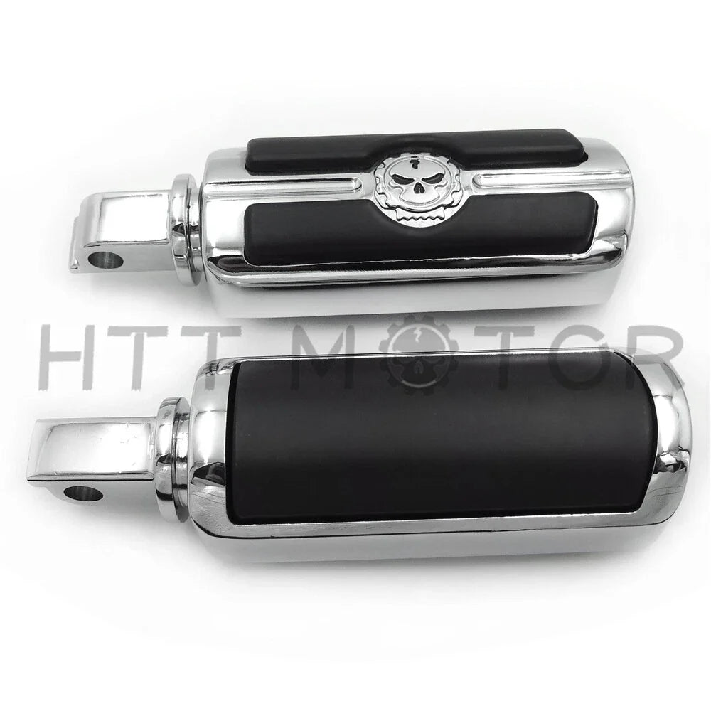Chrome Gear Skull Footpeg for 2018-2023 Victory Cross Roads