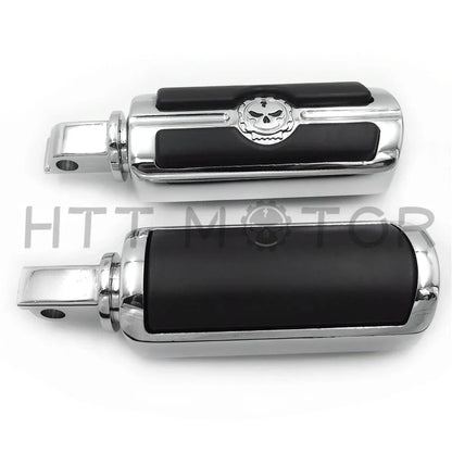 Chrome Gear Skull Footpeg for 2018-2023 Victory Cross Roads