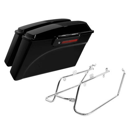 Conversion Bracket for Hard Saddlebags Speaker Lid - Harley Fat Bob 2008-2017