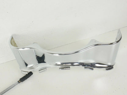 Chrome Batwing Front Fairing Skirt for Touring Harley Davidson 2014-2020
