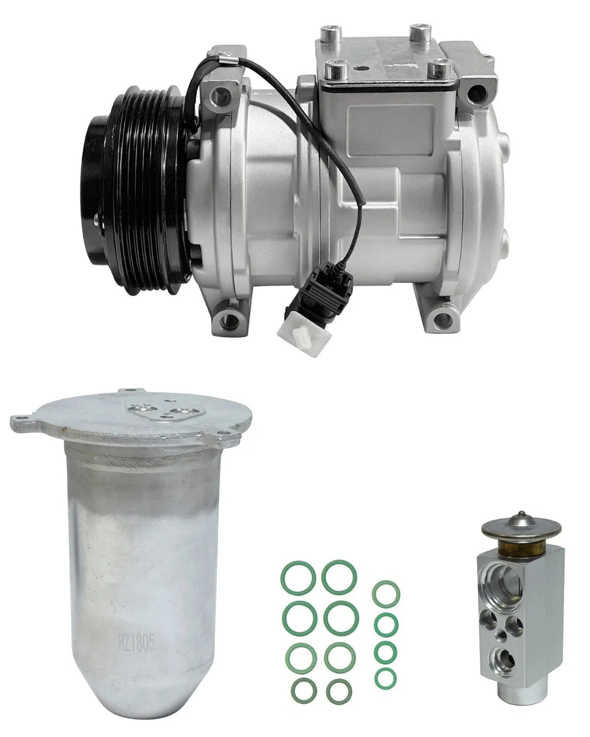 A/C Compressor Kit Replacement for BMW 750iL 5.4L (1996–1996)