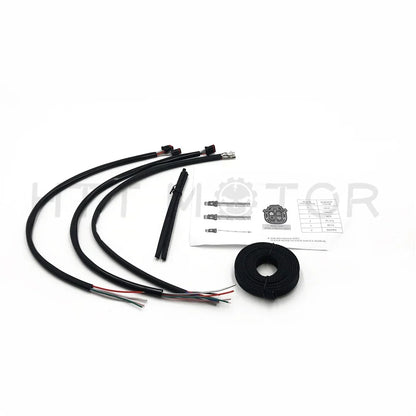 Complete Handlebar Cable Kit for Harley Touring (2014–2020) - 14"-16" Stainless Steel