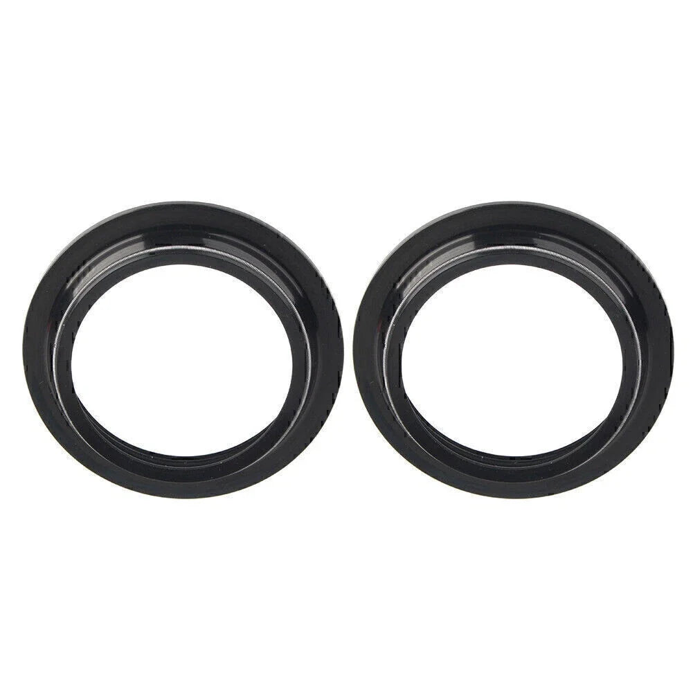 2X Fork Dust Seal for Motorcycle (43X55 MM)