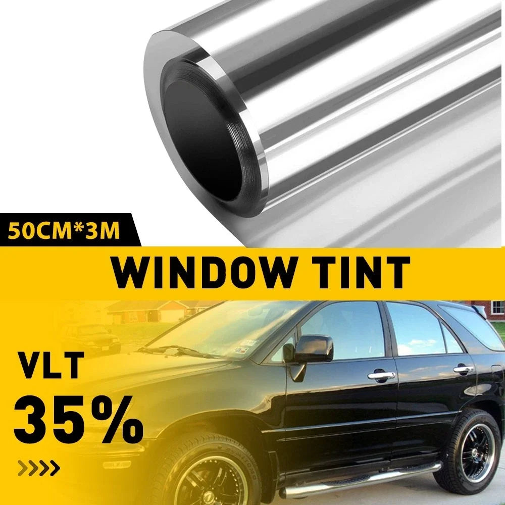 Car Home Office Glass Window Tint Film 20" x 10ft (35% VLT)