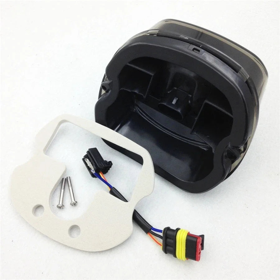Tail Brake Light with Smoke Lens for Harley FXST FXSTS FXSTB FXSTC 2003-Present