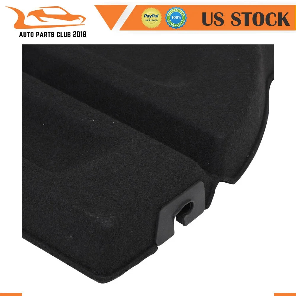 Black Cargo Cover for 2012-2013 Honda Fit Rear Trunk Security