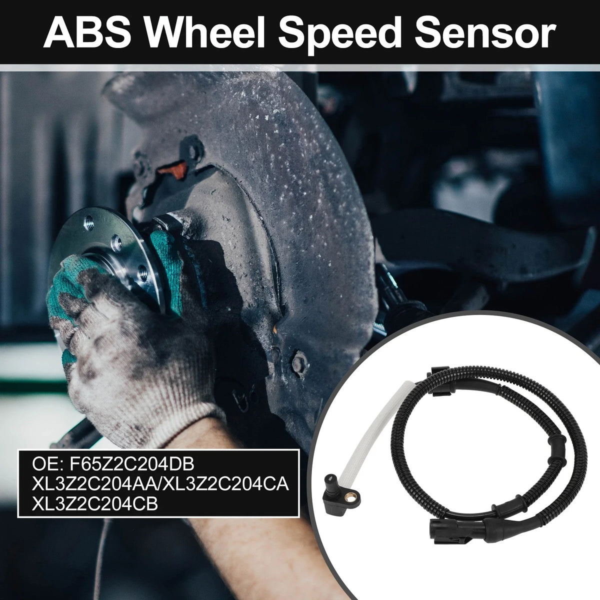 ABS Wheel Speed Sensor Kit F65Z2C204DB for Ford 