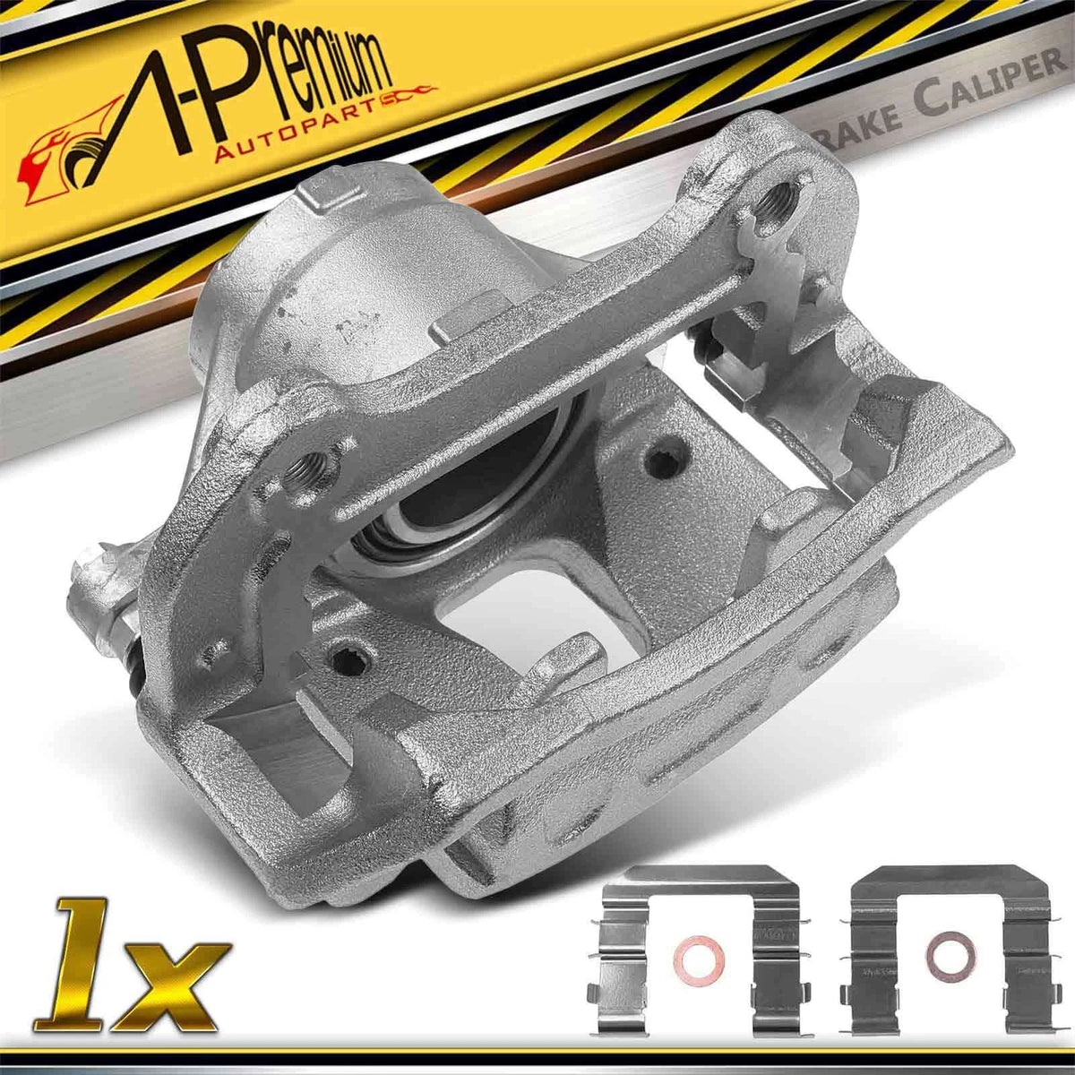Disc Brake Caliper with Bracket Front Left for Hyundai Sonata (2015–2019)