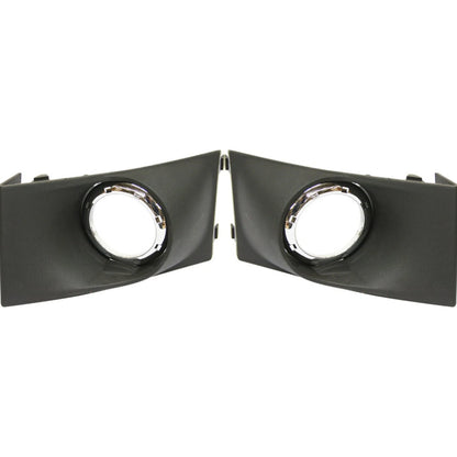 Fog Light Trim Set for Ford Focus (2008–2011) 2Pc w/ Fog Light Hole
