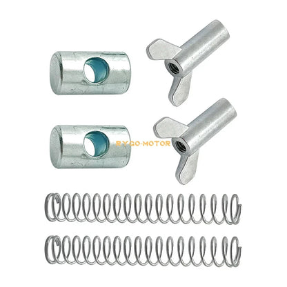 2X Rear Brake Adjuster Hardware Kit Nut for Honda Rancher 350 400 420 (2000–2022)