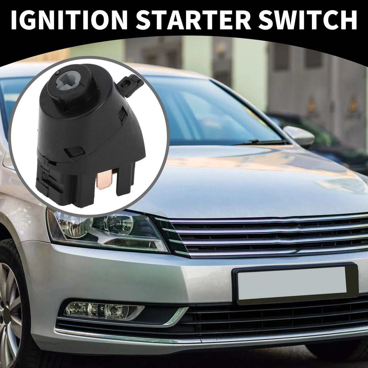 Ignition Starter Switch No.6N0905865 for Volkswagen Cabrio Corrado EuroVan (1995–2005)