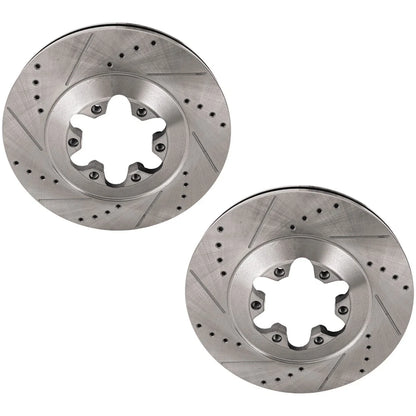 Front Brake Disc Rotors for Canyon Colorado Chevy GMC (2009-2012)