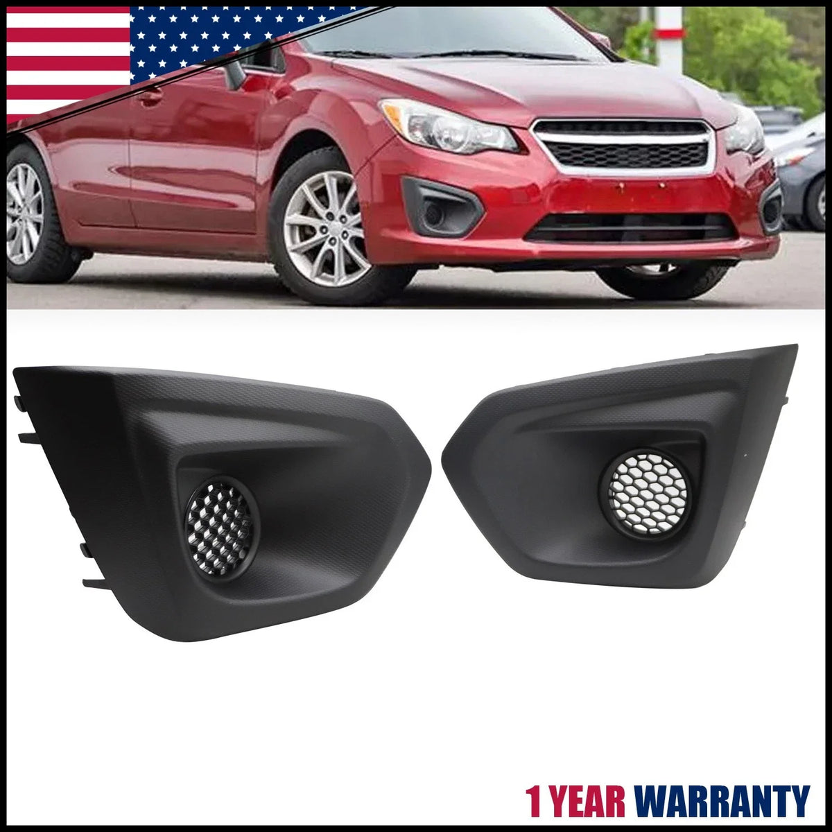 Fog Light Cover Bezel for Subaru Impreza (2012-2014)