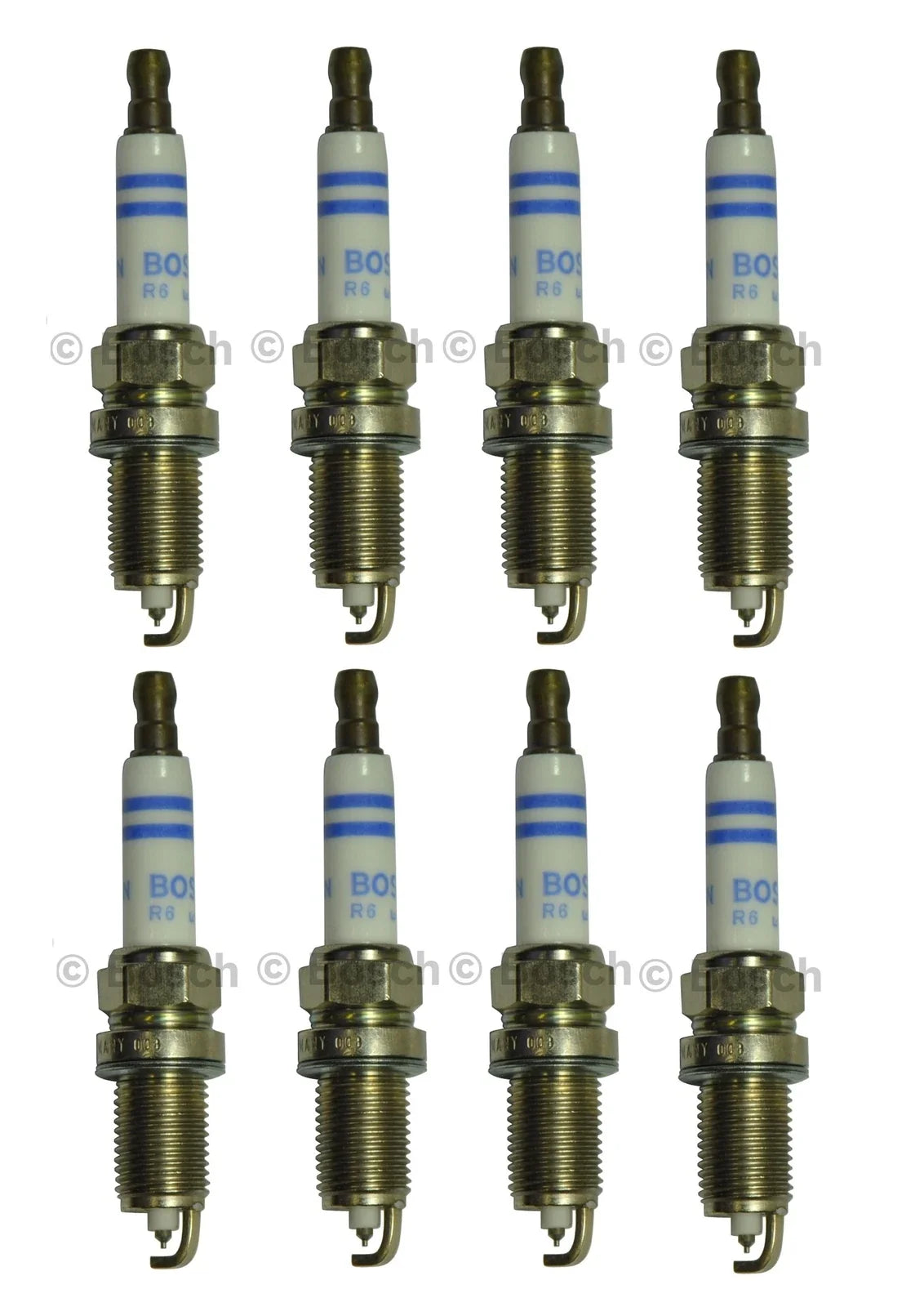 Set of 8 Double Platinum Spark Plugs for BMW E60 E63 E64 E65 E66 E53 4.8