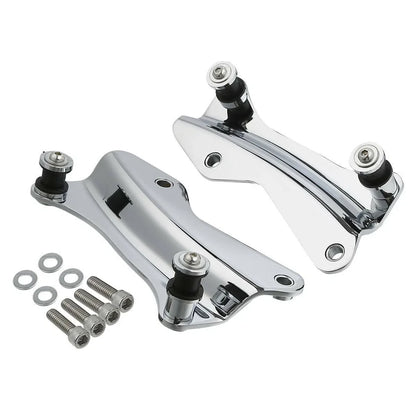 Backrest Rack Docking Hardware Kit for Harley Touring Chrome 2014-2024