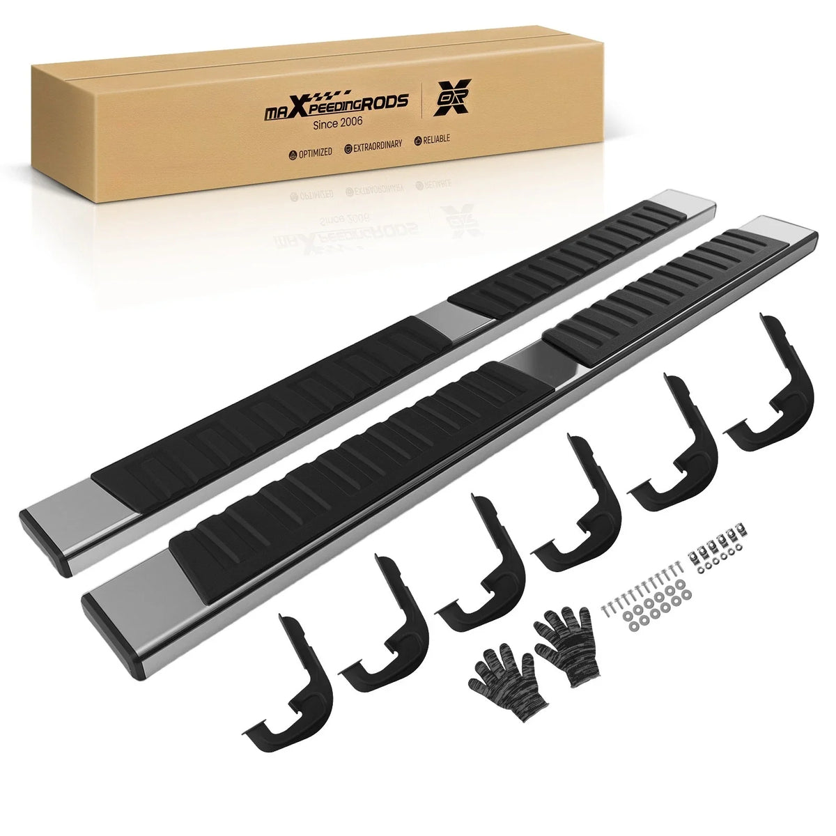 Running Boards Side Step Bar for Silverado/Sierra 1500 (2007–2018)