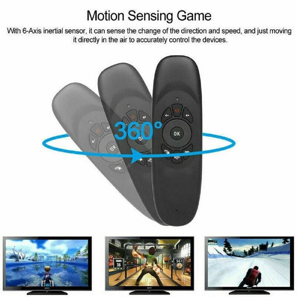 2.4GHz Air Mouse Voice Control Remote for Android, PC, Smart TV Box