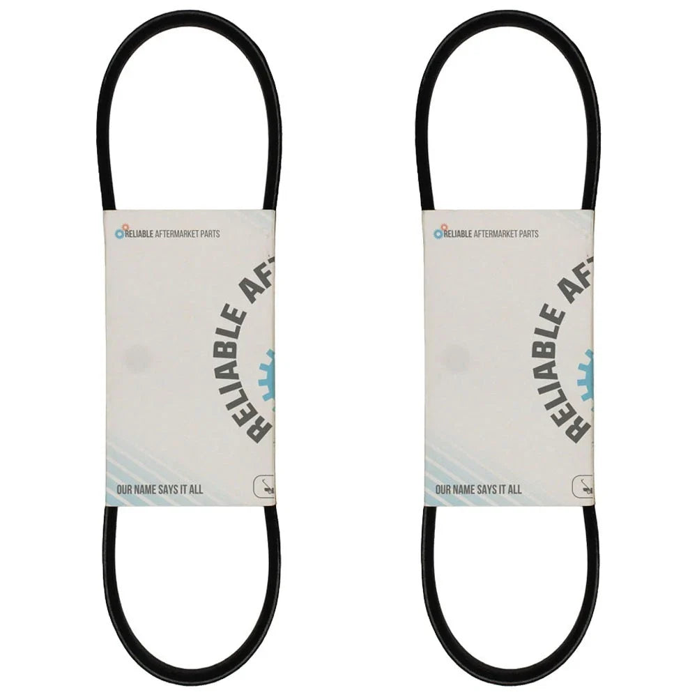 2 Pack Snow Blower Belt for Toro CCR-Powerlite (75-9010)