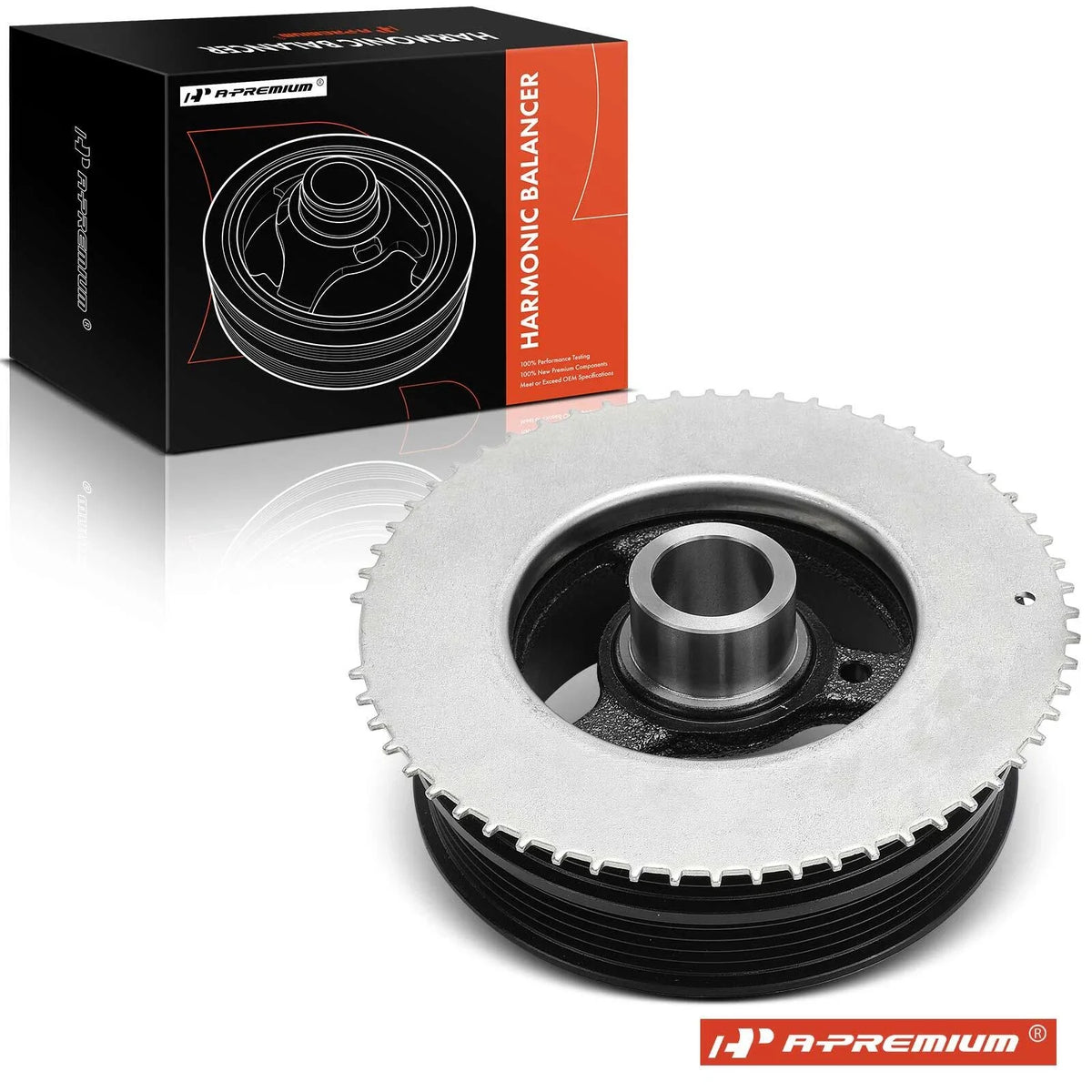 Engine Harmonic Balancer for Ford Focus (2012–2018) 2.0L