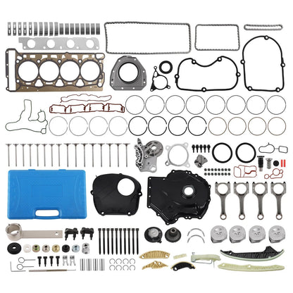 Timing Chain Kit with Pistons for Audi VW Jetta GTI A4 Q5 (CCTA CAWB CAEB CDNB)