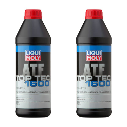 2L Set of Liqui Moly Top Tec ATF 1600 Automatic Transmission Fluid