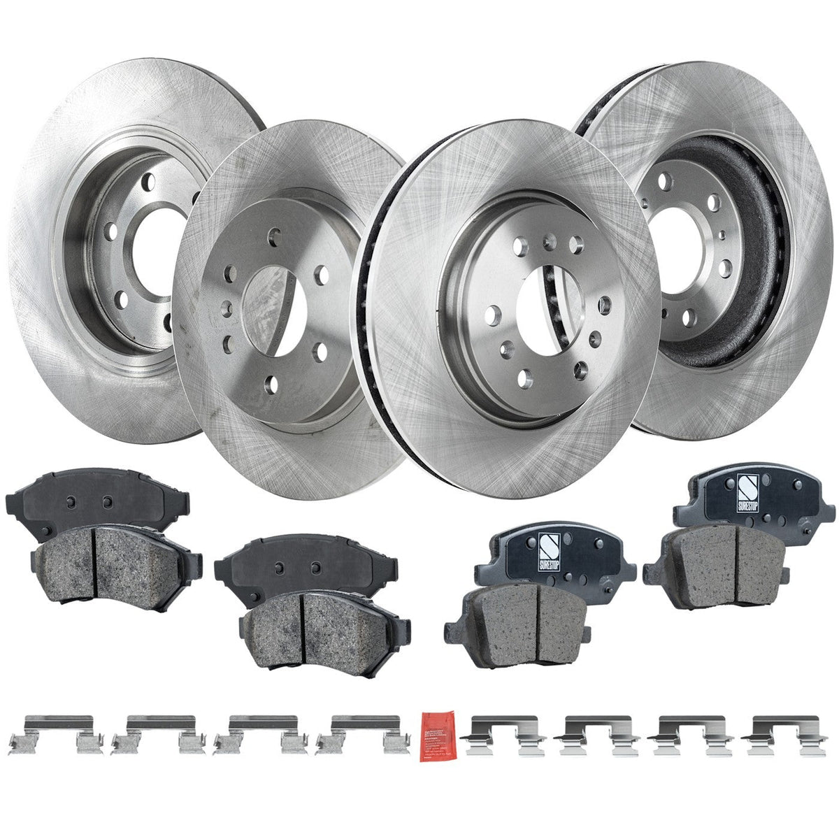 Brake Pad and Disc Set for Uplander, Relay 2006-2008