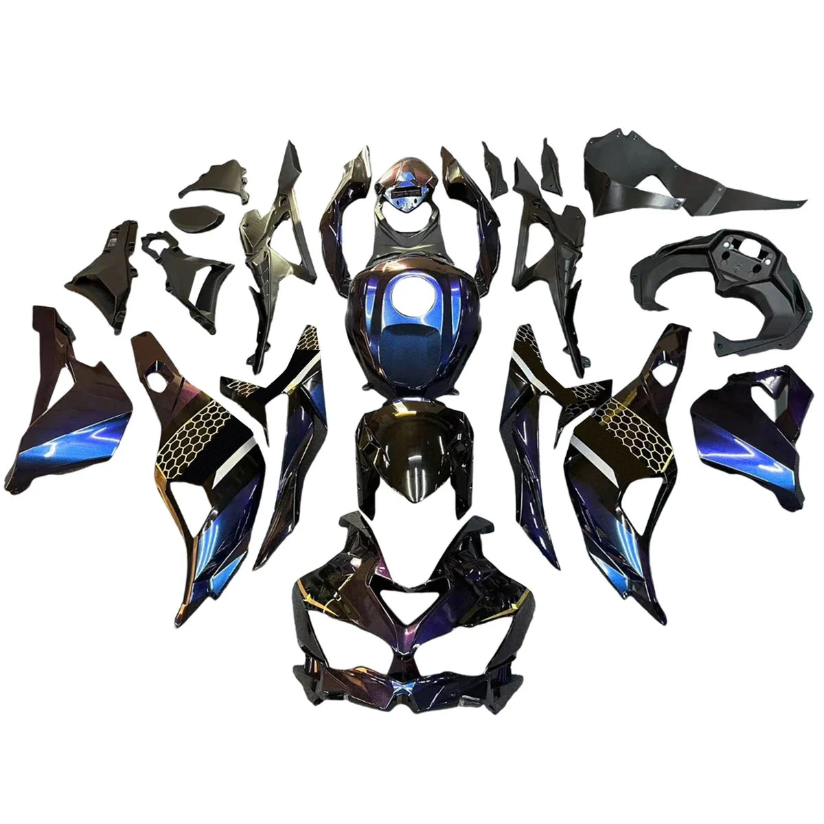 Bodywork ABS Injection Fairing Kit for Kawasaki Ninja ZX-25R (2019-2026)