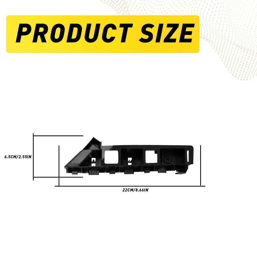 Front Bumper Retainer Bracket Set for Volkswagen Passat (2012–2015)