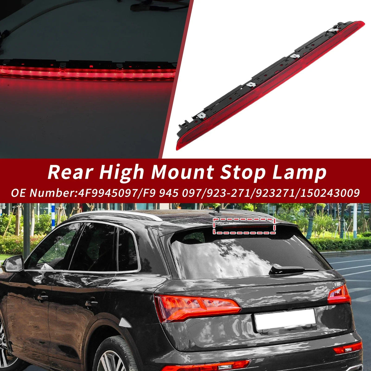LED Third Brake Light for Audi A6 C6 Avant (2005–2011) 4F9945097