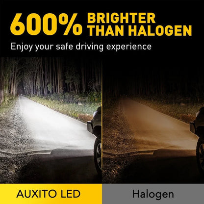 4X 9005 + H11 LED Headlight Bulbs Kit for