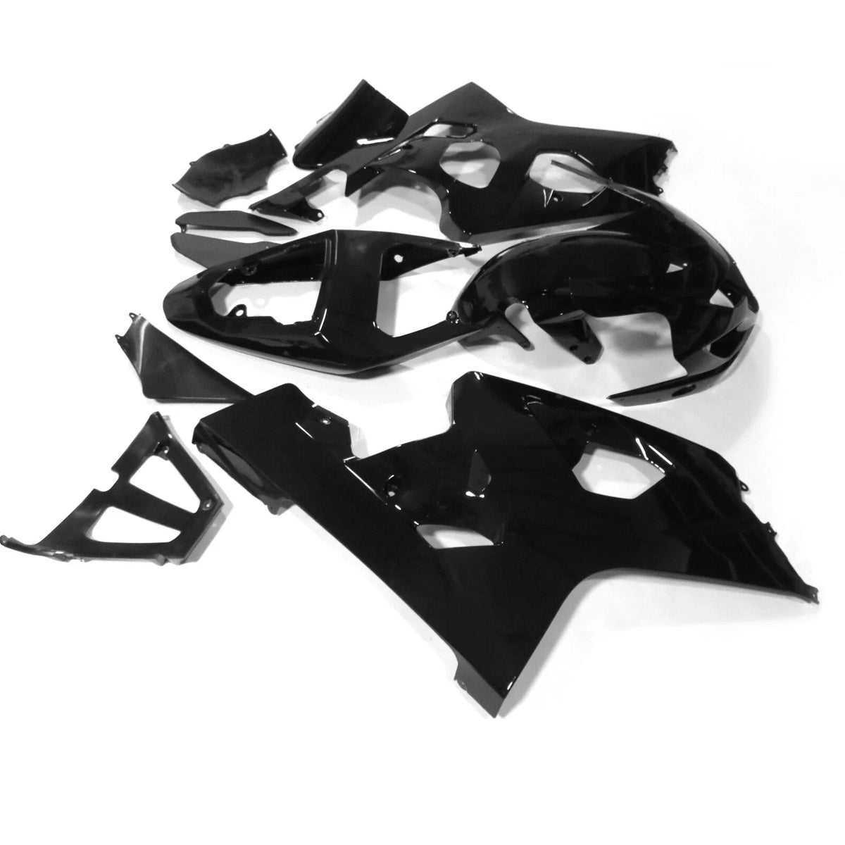 Fairing Kit - Glossy Black ABS Bodywork for GSXR600/750 (2004-2005)