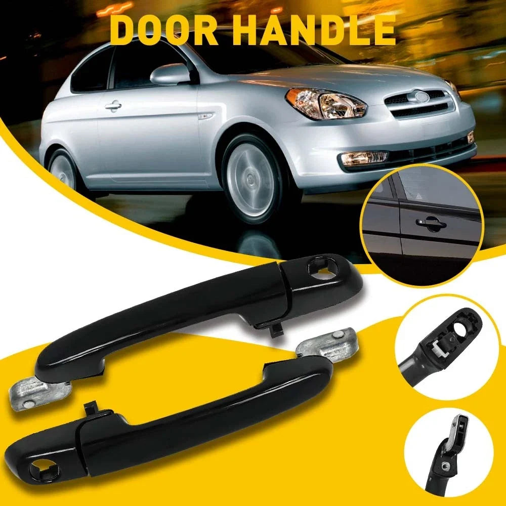 Door Handle for Hyundai Accent (2006–2011) Outer Black