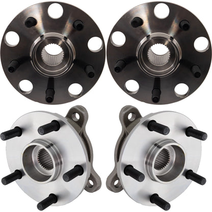 4-Piece Wheel Hub Set for Lexus IS350