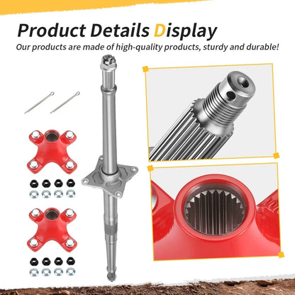 Rear Axle Shaft for Honda TRX400X 2009, 2012-2014 with Red Wheel Hubs