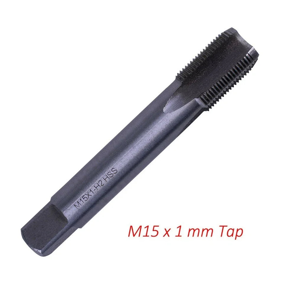 Tap 1PC M15 X 1mm Right Hand Thread for Metalworking Tool (91mm)