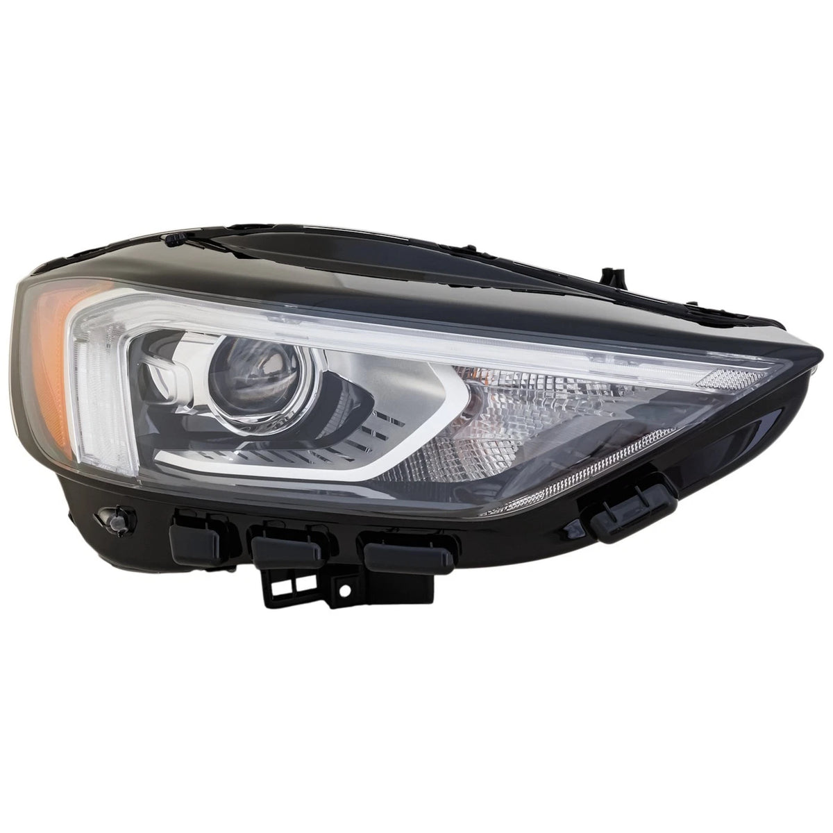 Set of 2 LED Headlights for Ford Edge (2019–2024) w/ Bulbs CAPA SEL