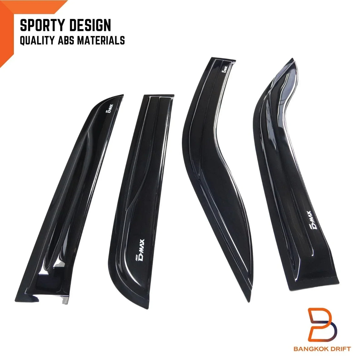 Rain Guard Window Visor Weather Shield for Isuzu D-Max Ute 2024-2025