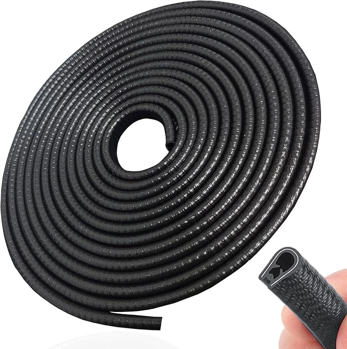 16ft Rubber Door Trim Strip Edge Guard for Car