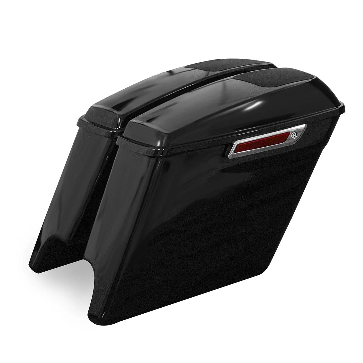 5" Stretched Extended Hard Saddlebags with 6x9" Speaker Lid for Harley Touring