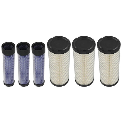 Set of Air Filters for Kawasaki FH680D FH721D (RS3704)