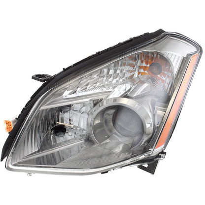 Headlight Assembly Set of 2 for Nissan Maxima (2007–2008) Composite with Bulb