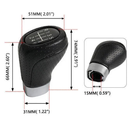6 Speed Manual Shift Knob for BMW M3 E36 E46 Z4 E90 E91 E92 M5 E39 (1992–2013)