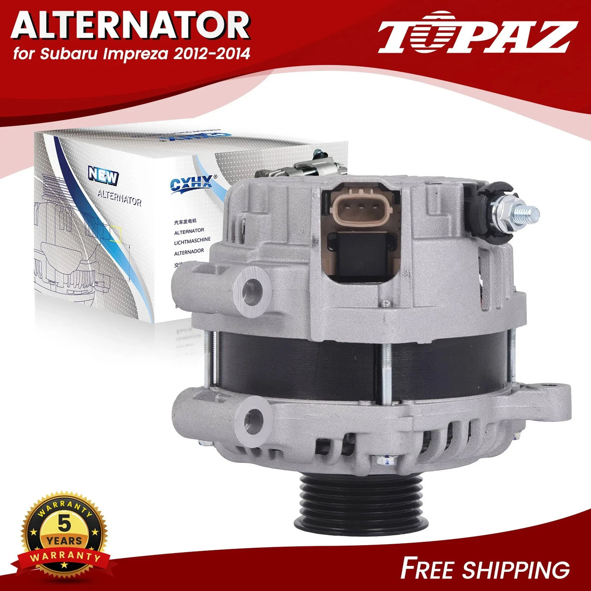 Alternator for Subaru Impreza XV Crosstrek (2012–2014)