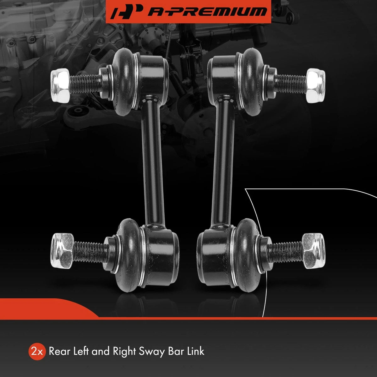 Rear Sway Bar Link Pair with Ball Joint for Honda Passport 2002