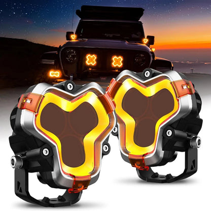 LED Work Light Pod 3" for Chevrolet Silverado