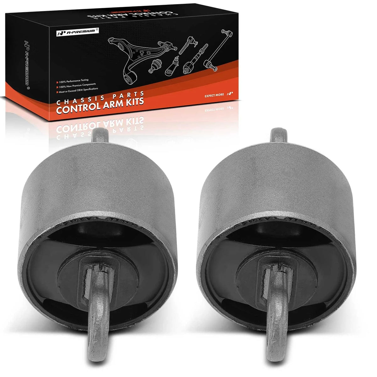 2Pcs Trailing Arm Bushing for Chevy Malibu, Impala, Buick LaCrosse