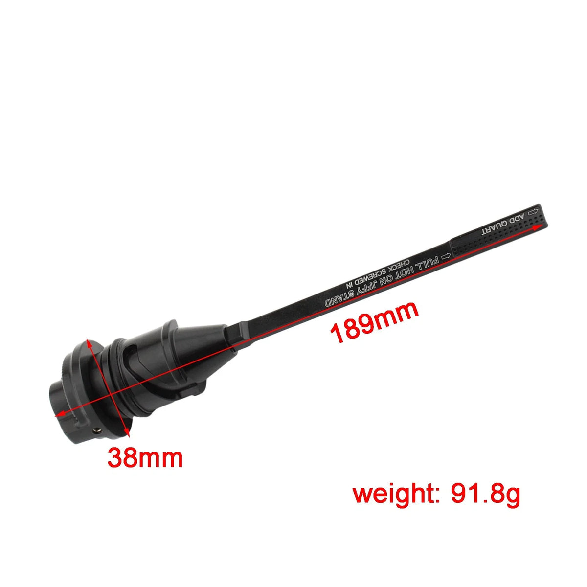 Black Oil Dipstick Tank Cap Plug for Harley Softail Breakout 2013-2023