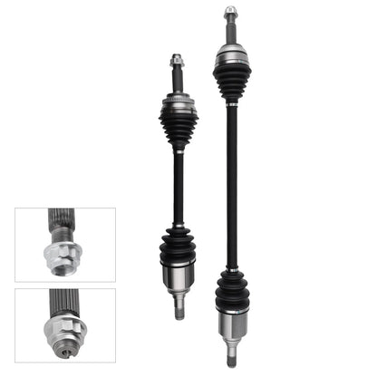 Front CV Axle Shafts for Toyota Corolla 2009-2017 & Pontiac Vibe 2009-2010
