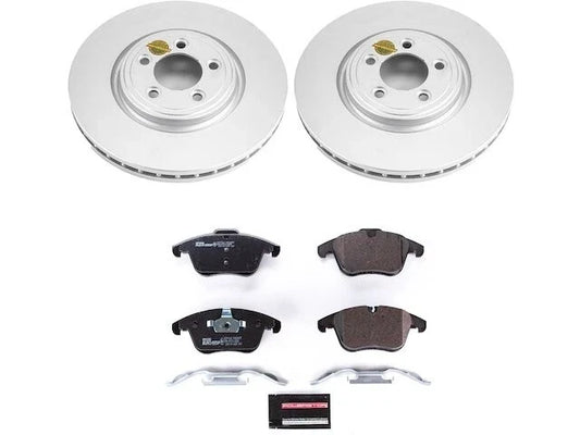 Front Brake Pad and Rotor Kit for Jaguar Vanden Plas (2006–2009) FP977CB